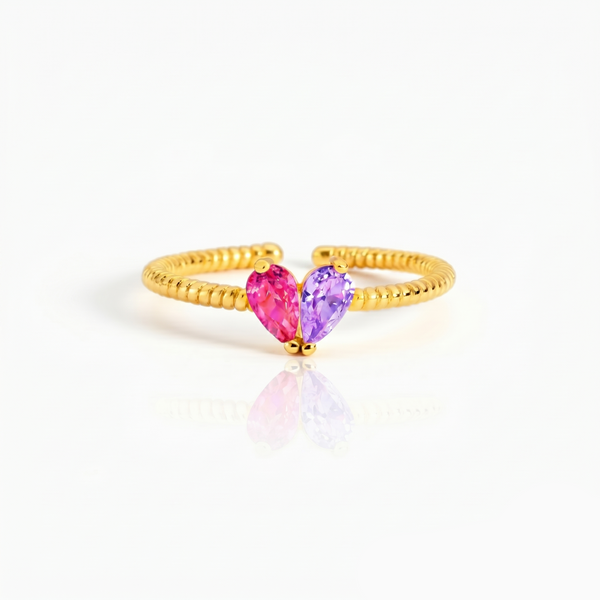Twilight Heart Ring
