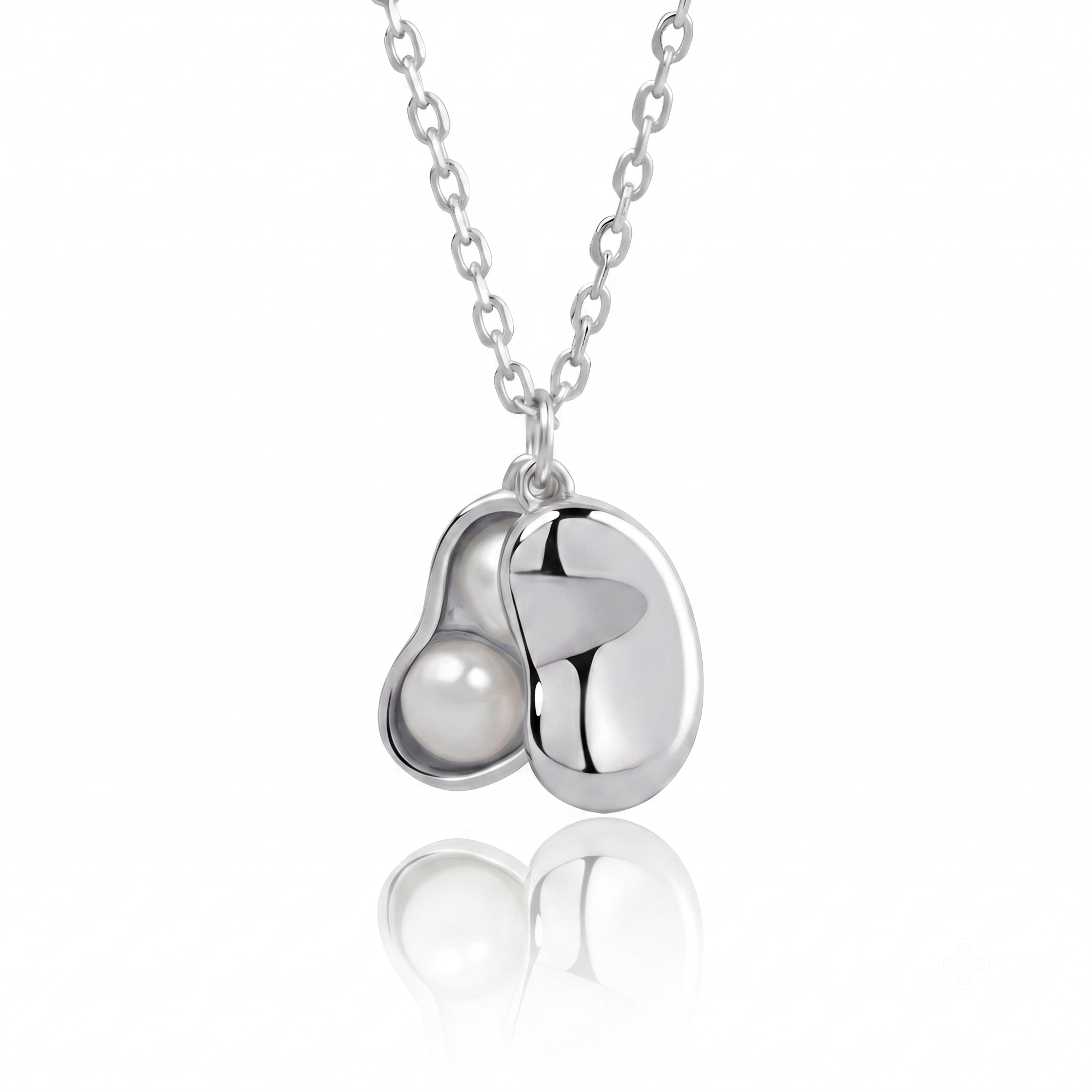 (Silver — Rhodium Plated)