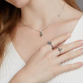 Load image into Gallery viewer, (Silver — Rhodium Plated)

