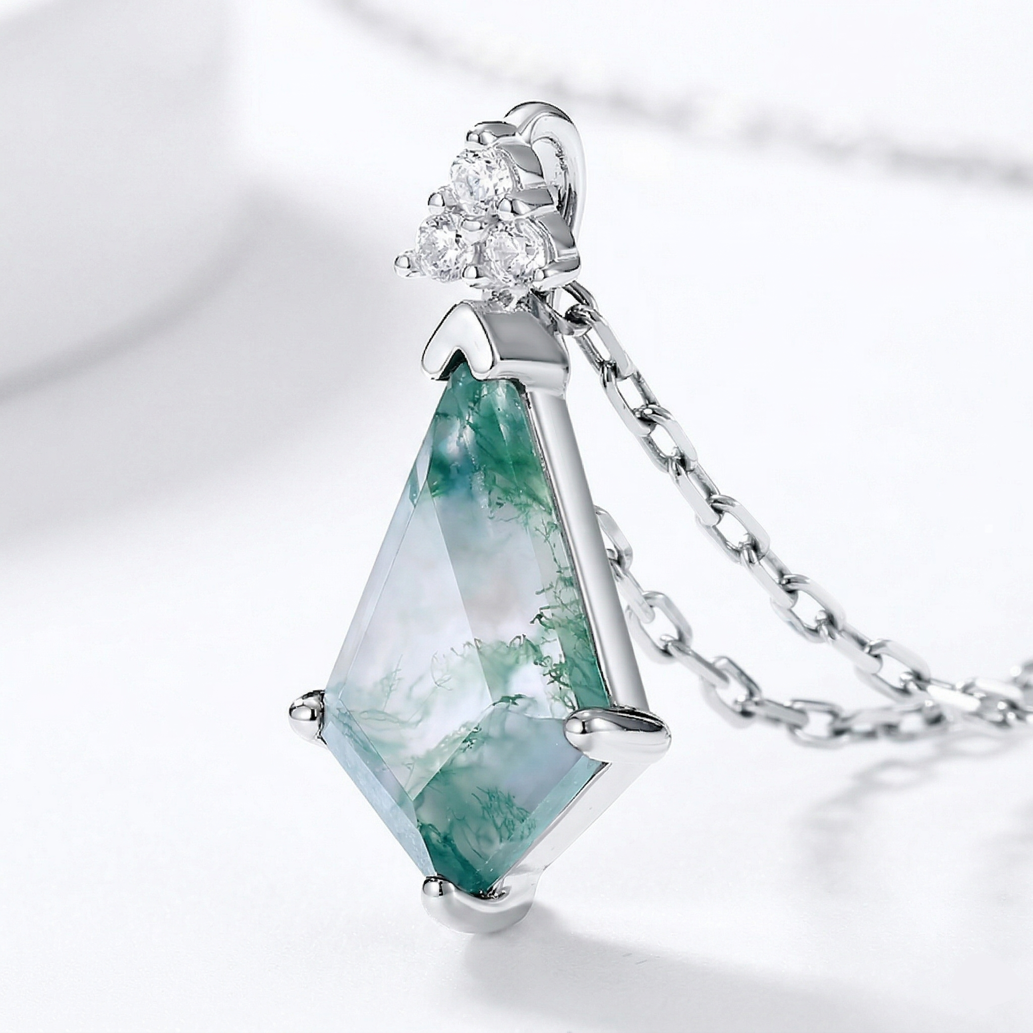 (Silver — Rhodium Plated)
